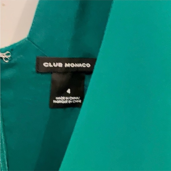 Beautiful Green Club Monaco Midi Dress! Flutter Sleeves - sooo cute! 🥰 - Picture 3 of 3